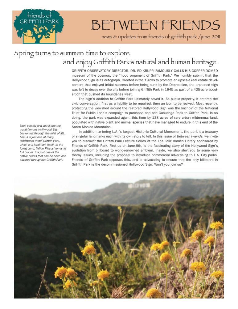 Between Friends June 2011