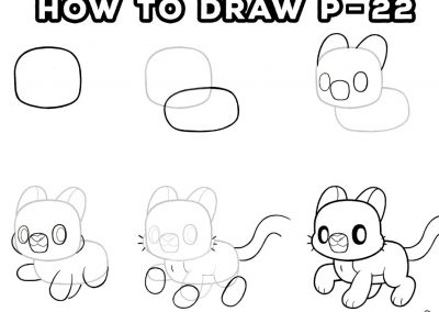 Coloring Book: How to Draw P-22
