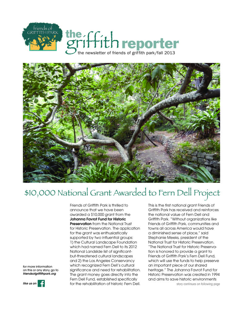 Griffith Reporter Fall 2013