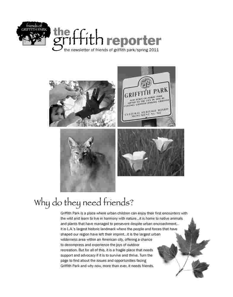 Griffith Reporter Spring 2011