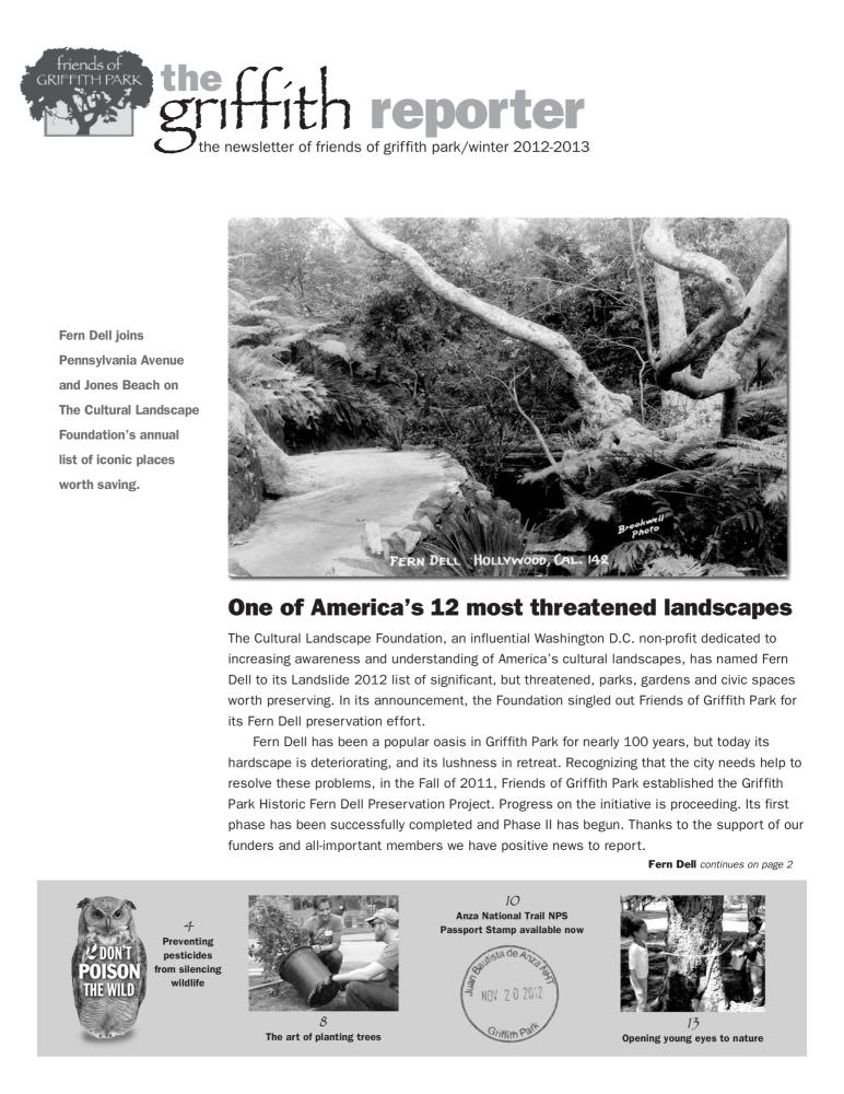 Griffith Reporter Winter 2012-2013
